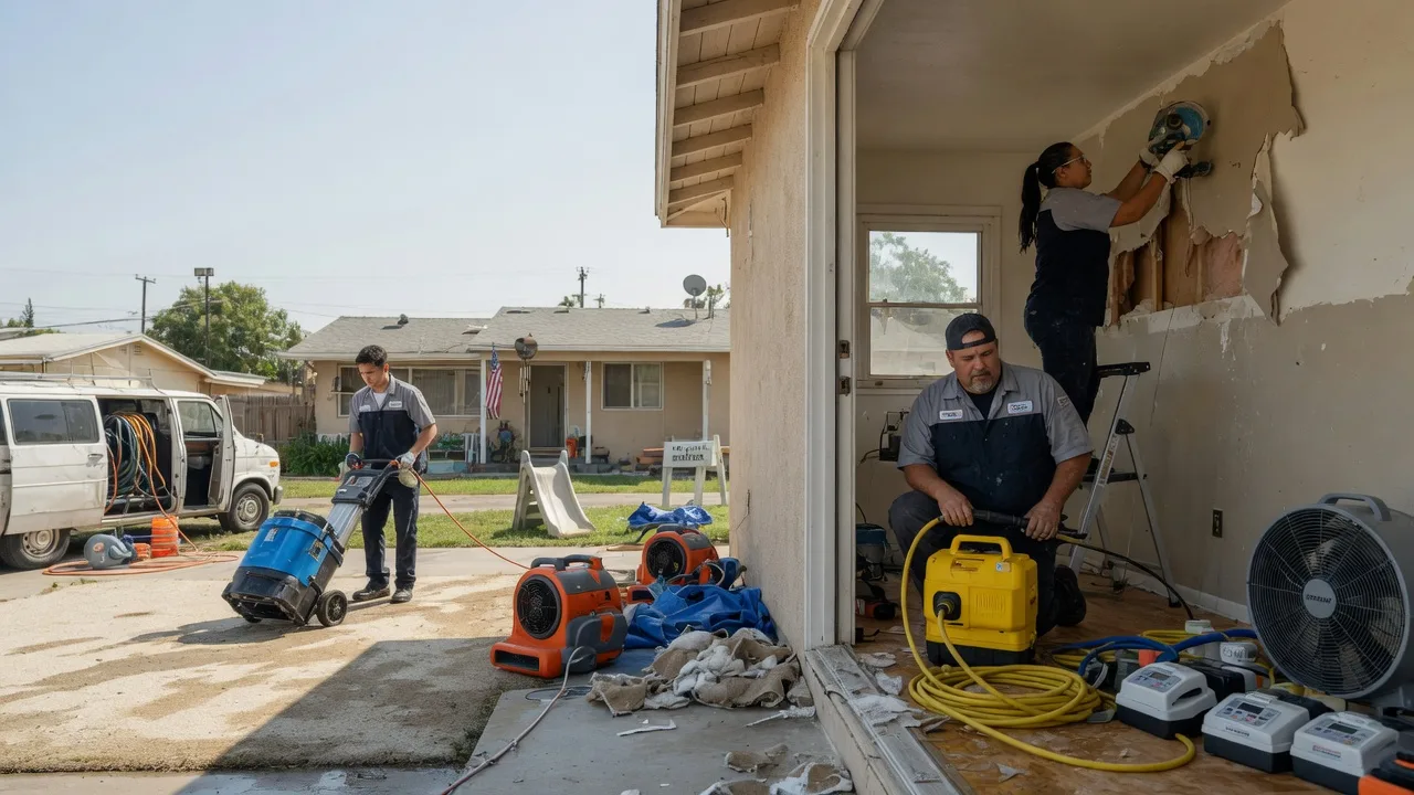Water Damage Restoration in Devol, OK near me